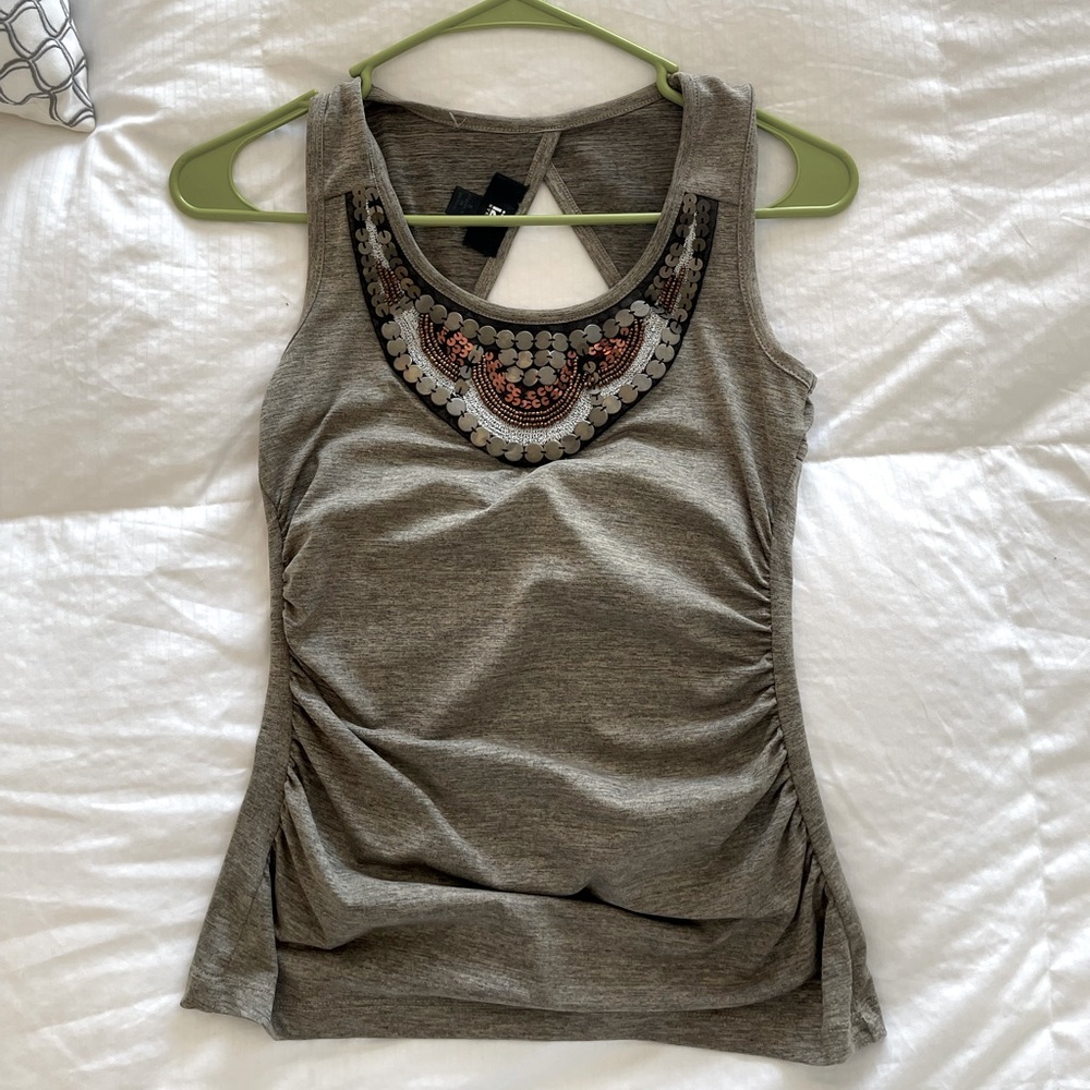 Green Beautiful Tank Top